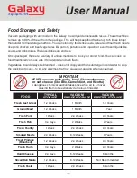 Preview for 3 page of Galaxy Equipment 177GVMC10 User Manual