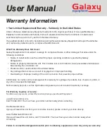 Preview for 6 page of Galaxy Equipment 177ICFF7HC User Manual