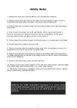 Preview for 3 page of Galaxy Innovations Gi FLY T2 User Manual