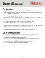 Preview for 4 page of Galaxy 177GPC32 User Manual