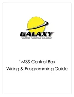 Galaxy 1M3S Wiring And Programming Manual preview