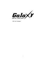 Galaxy 3508NU User Manual preview