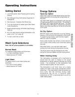 Preview for 5 page of Galaxy 587.1513 Series Use & Care Manual