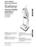 Предварительный просмотр 1 страницы Galaxy 721.35079 Owner'S Manual