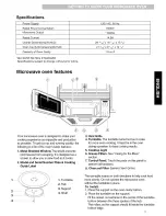 Preview for 9 page of Galaxy 721.80022 Use & Care Manual