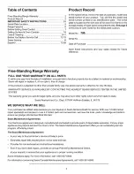 Preview for 2 page of Galaxy 790.60031 Use & Care Manual