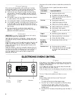 Предварительный просмотр 8 страницы Galaxy 880.5000* Use & Care Manual