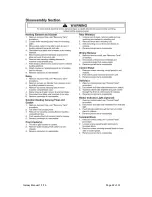 Preview for 22 page of Galaxy AX500 Safety, Operation & Maintenance Instructions