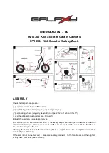 Galaxy Calypso SV16300 User Manual preview