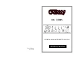 Preview for 1 page of Galaxy DX 33HP2 Owner'S Manual