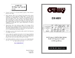 Galaxy DX-99V Owner'S Manual preview