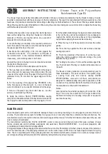 Preview for 4 page of Galaxy EX ELIPSO Installation Instructions Manual