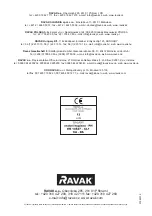 Preview for 16 page of Galaxy EX ELIPSO Installation Instructions Manual