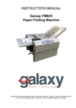 Galaxy FM600 Instruction Manual preview