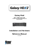 Предварительный просмотр 1 страницы Galaxy GHDX2-2430S-16F4D Installation And Hardware Reference Manual