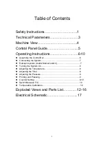 Preview for 2 page of Galaxy GS-105HS Operation Manual