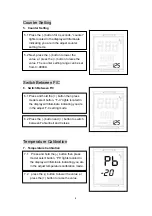 Предварительный просмотр 8 страницы Galaxy GS-202 Operation Manual