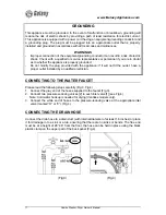 Предварительный просмотр 12 страницы Galaxy GX 1720 V Owner'S Manual