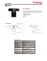 Galaxy GX-WEB-W8 User Manual preview