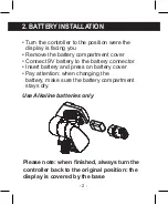 Preview for 3 page of Galcon 11000BT User Manual