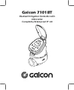 Galcon 7101BT Manual preview