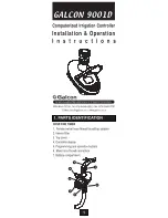 Galcon 9001D Operation And Installation Instructions Manual preview