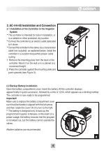 Preview for 8 page of Galcon AC 12S Installation And Operating Instructions Manual