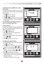 Preview for 16 page of Galcon AC 12S Installation And Operating Instructions Manual