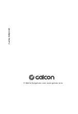 Preview for 34 page of Galcon AC 12S Installation And Operating Instructions Manual