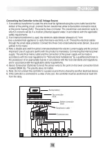 Preview for 14 page of Galcon AC 4 Installation And Operating Instructions Manual