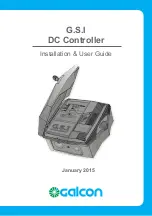 Preview for 1 page of Galcon G.S.I DC Installation & User Manual