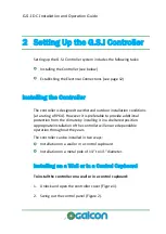 Preview for 8 page of Galcon G.S.I DC Installation & User Manual