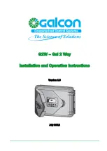 Galcon Gal 2 Way Installation And Operation Instructions Manual preview