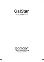 Preview for 2 page of Galcon GalStar Instruction