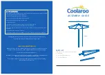 Preview for 2 page of Gale Pacific Coolaroo TORQUAY Assembly Manual And Operating Instructions