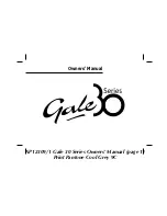 Предварительный просмотр 1 страницы Gale 30 Series Owner'S Manual