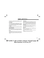 Предварительный просмотр 3 страницы Gale 30 Series Owner'S Manual