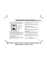 Предварительный просмотр 11 страницы Gale 30 Series Owner'S Manual