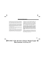 Предварительный просмотр 13 страницы Gale 30 Series Owner'S Manual