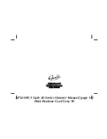 Preview for 16 page of Gale 30 Series Owner'S Manual