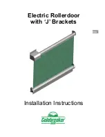 Preview for 1 page of Galebreaker Rollerdoor Electric Installation Instructions Manual