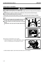 Предварительный просмотр 129 страницы Galeo PC78MR-6 Operation & Maintenance Manual