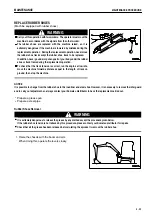 Предварительный просмотр 228 страницы Galeo PC78MR-6 Operation & Maintenance Manual