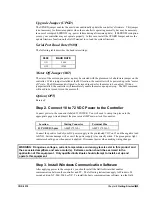 Preview for 17 page of Galil Motion Control CDS-3310 User Manual