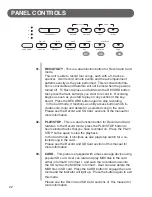 Preview for 22 page of Galileo Milano II Owner'S Manual