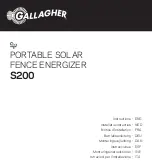 Предварительный просмотр 1 страницы Gallagher 360300 Instructions Manual