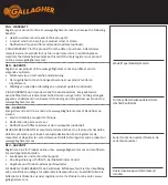 Предварительный просмотр 93 страницы Gallagher 360300 Instructions Manual