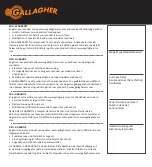 Предварительный просмотр 79 страницы Gallagher G345404 Instructions Manual