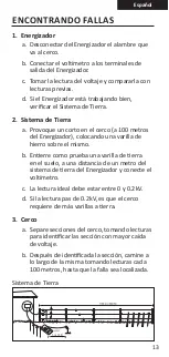 Preview for 13 page of Gallagher G503014 Instructions Manual