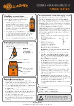 Предварительный просмотр 5 страницы Gallagher G50405 User Instructions